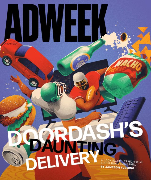Adweek magazine cover