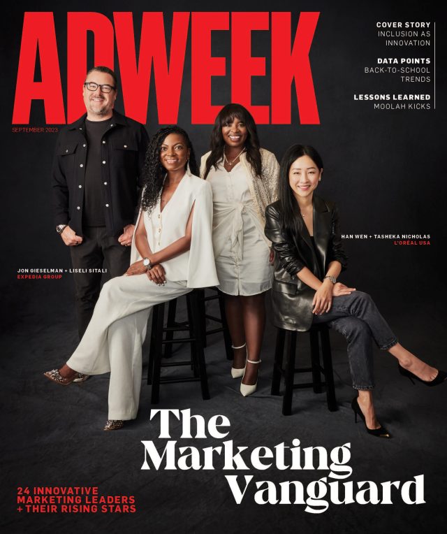 Adweek magazine cover