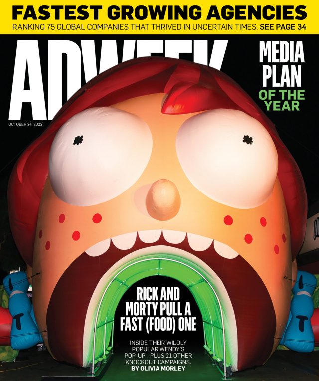 Adweek magazine cover