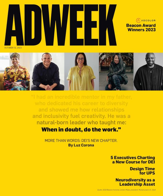 Adweek magazine cover
