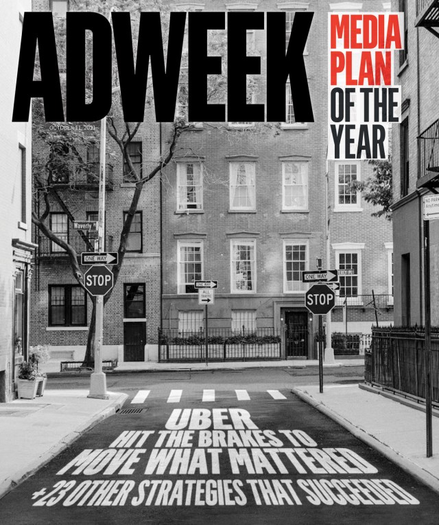 Adweek magazine cover