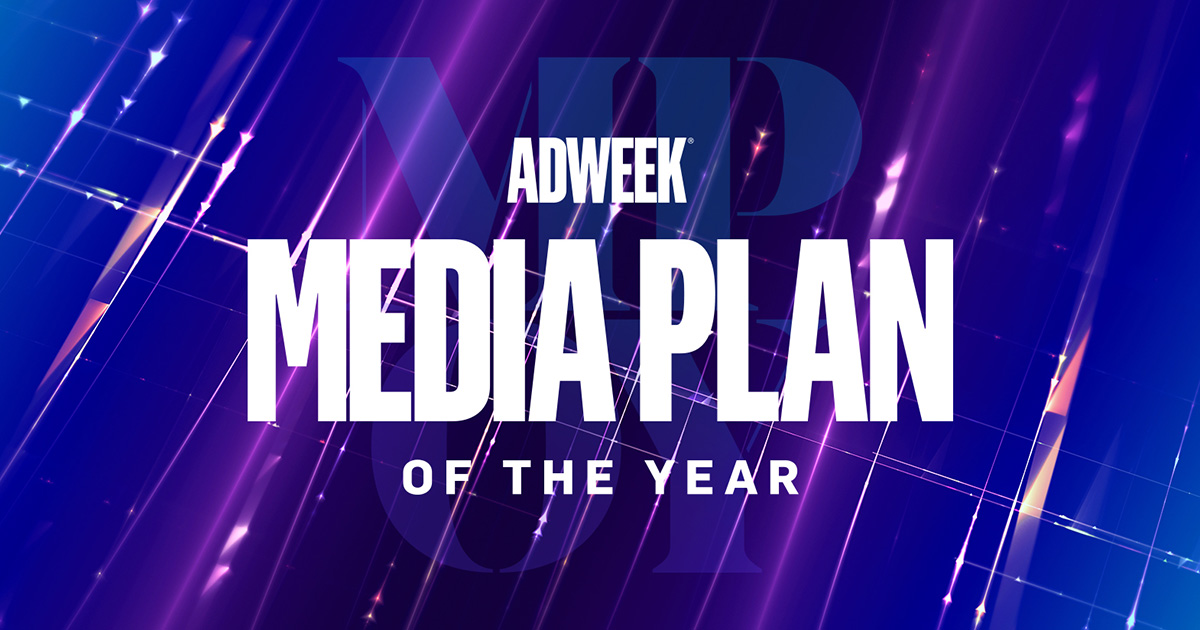 adweek media plan of the year logo on purple background
