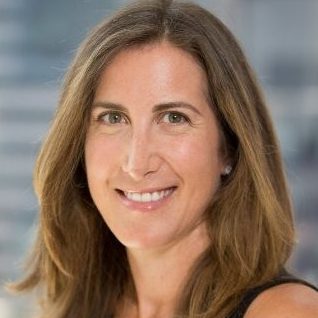 Photo of the speaker, Rebecca Blumberg, in the webinar