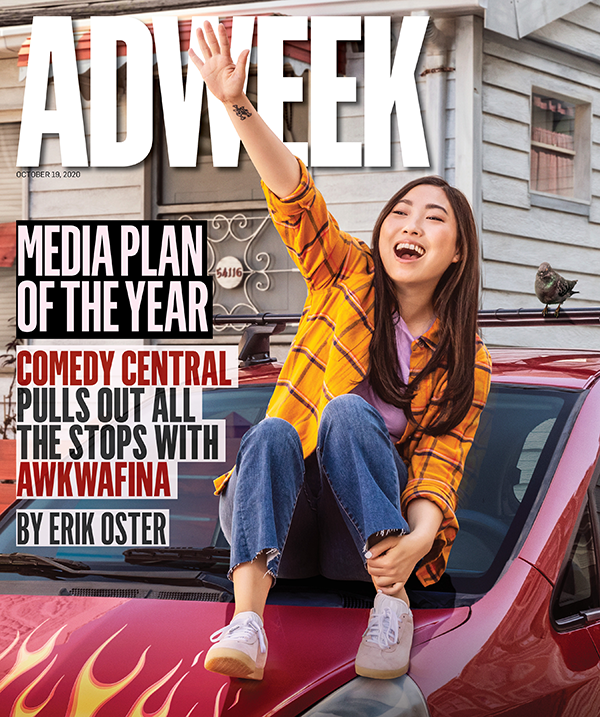 Adweek magazine cover