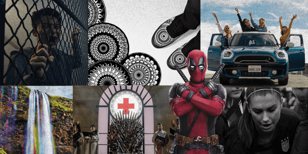 A collage of Adweeks Media Plan of the Year winners